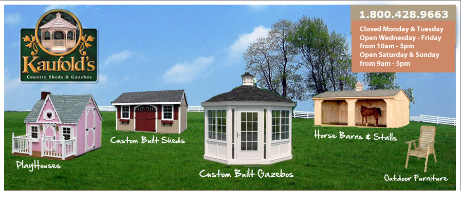 Shed sales, vinyl sheds, wood sheds, garden sheds, storage sheds