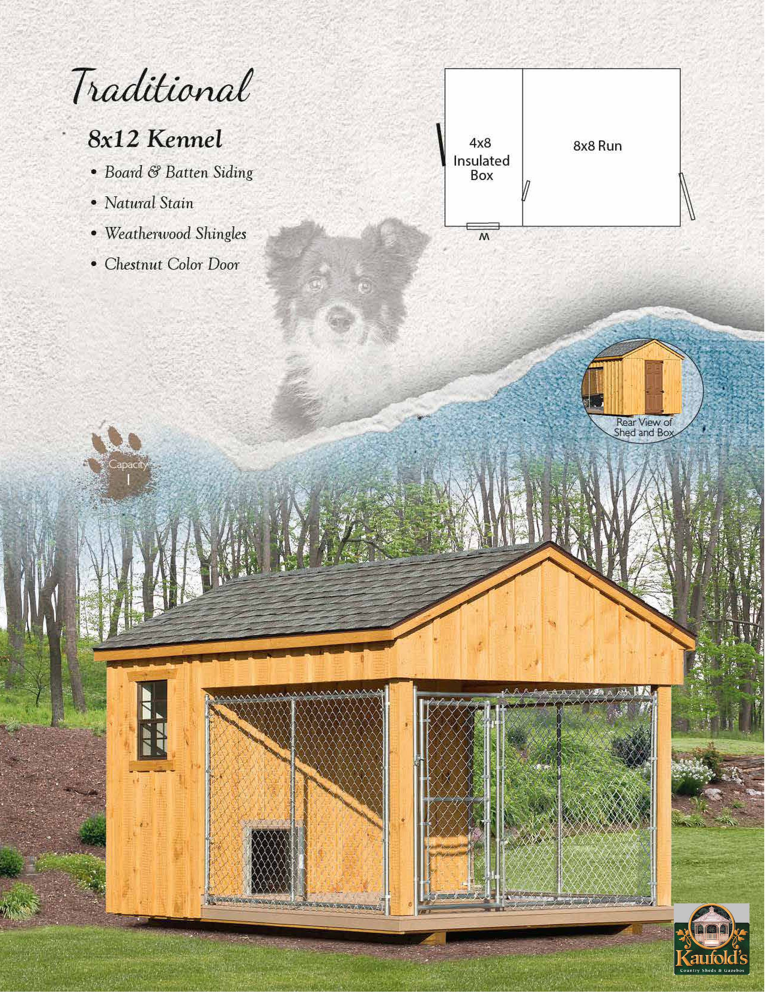 Pine Wood Kennel
